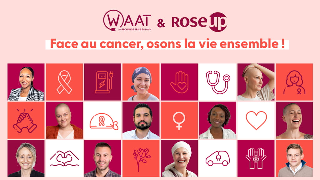Waat soutient rose up face au cancer